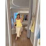 Blusa Peplum Clarice Amarelo