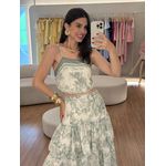 Conjunto Celeste Verde
