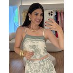 Conjunto Celeste Verde