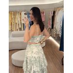 Conjunto Celeste Verde