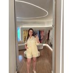 Conjunto Camelia Amarelo Manteiga
