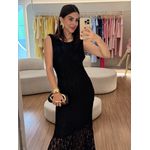 Vestido Gaia Preto