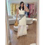 Vestido Gaia Nude Claro