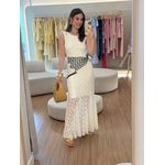 Vestido Gaia Nude Claro