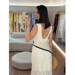 Vestido Gaia Nude Claro