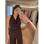 Blusa Dandara Marrom 