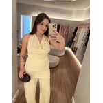 Blusa Dandara Amarelo Manteiga 