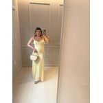 Vestido Alana Amarelo Manteiga 