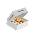 CAIXA BOX COM VISOR PARA SUSHI MÉDIA PERSONALIZADA - 1000 UNIDADES