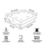 BOX FRANGO FRITO PREMIUM MÉDIA - 50 UNIDADES