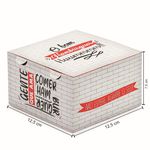 CAIXA LANCHE HAMBURGUER GRANDE RED GOURMET - 50 UNIDADES