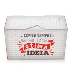 EMBALAGEM BOX ANTIVAZAMENTO 1500ML RED GOURMET - 50 UNIDADES