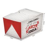 EMBALAGEM BOX ANTIVAZAMENTO 750ML RED GOURMET- 50 UNIDADES