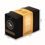 CAIXA PARA BATATA FRITA DELIVERY BLACK YELLOW - 50 UNIDADES