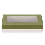 CAIXA BOMBOM PREMIUM C/VISOR 8 BOMBONS PERSONALIZADA - 50 UNIDADES