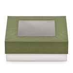 CAIXA BOMBOM PREMIUM C/VISOR 4 BOMBONS PERSONALIZADA - 50 UNIDADES
