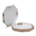 CAIXA PIZZA 35 CM PAC - 10 UNIDADES