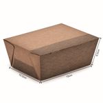 MARMITA SELADA TAMPA CONJUGADA LAMINAÇÃO PRATA KRAFT GOURMET 900ML - 100 UNIDADES