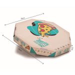 CAIXA PIZZA 35 CM PAC - 10 UNIDADES