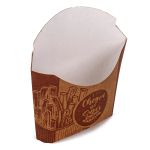 EMBALAGEM PARA BATATA FRITA TRADICIONAL KRAFT GOURMET - 50 UNIDADES