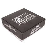 CAIXA PARA FRITURAS DELIVERY PEQUENA BLACK GOURMET - 50 UNIDADES