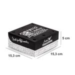 CAIXA PARA FRITURAS DELIVERY PEQUENA BLACK GOURMET - 50 UNIDADES