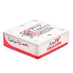 CAIXA PARA FRITURAS DELIVERY PEQUENA RED GOURMET - 50 UNIDADES