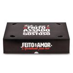 EMBALAGEM P/ SALGADOS GRANDE BLACK GOURMET - 10 UNIDADES