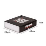 EMBALAGEM P/ SALGADOS GRANDE BLACK GOURMET - 10 UNIDADES