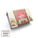 CAIXA PARA FRITURAS DELIVERY EXTRA GRANDE COMIDA DE BOTECO - 50 UNIDADES