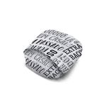 PAPEL BARREIRA GORDURA PREMIUM PARA LANCHE FRASES BURGUER 40x38CM - 400 UNIDADES