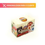 CAIXA PARA BATATA FRITA DELIVERY PERSONALIZADA - 50 UNIDADES