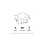 CAIXA PARA FRITURAS DELIVERY PEQUENA BLACK GOURMET - 50 UNIDADES