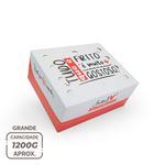 CAIXA PARA FRITURAS DELIVERY GRANDE RED GOURMET - 50 UNIDADES