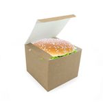 CAIXA LANCHE HAMBURGUER EXTRA GRANDE KRAFT- 50 UNIDADES