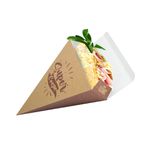 CAIXA PARA CREPE KRAFT GOURMET - 50 UNIDADES