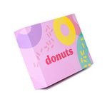 CAIXA DONUTS 6 UND HORA DE DONUTS - 50 UNIDADES