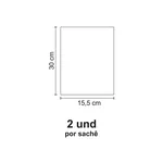 GUARDANAPO SACHE PREMIUM SALGADO - 100 UNIDADES