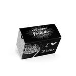 CAIXA PARA BATATA FRITA DELIVERY BLACK GOURMET - 50 UNIDADES