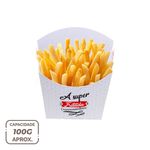 EMBALAGEM PARA BATATA FRITA TRADICIONAL RED GOURMET - 50 UNIDADES