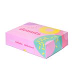 CAIXA DONUTS 6 UND EXTRA HORA DE DONUTS - 50 UNIDADES