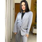 Blazer Oversized Cinza 