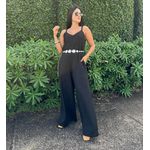 Macacão Pantalona Lívia Preto 
