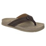 Chinelo Brsport Dedo Masculino Rústico Neo Café