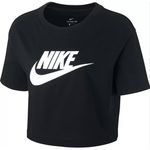 Camiseta Cropped Nike Sportswear Feminina Preta