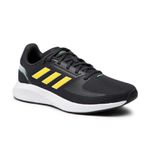 Tênis Adidas Masculino Runfalcon 2.0 Preto/Amarelo