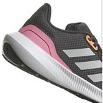 Tênis Adidas Feminino Run Falcon 3.0 Cinza+Rosa