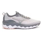 Tênis Mizuno Feminino Wave Way 3 - Cinza Rosa 