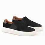 Slip on Anatomic Gel Angra Nobuck Preto 