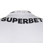 Camisa New Balance Spfc 2025 Torcedor Masculina Home Branca